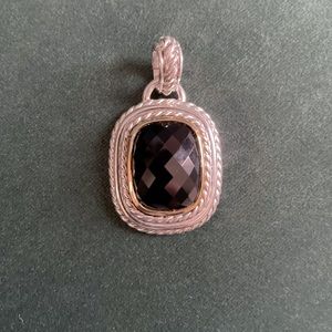 David Yurman Black Onyx Pendant